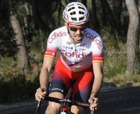 Jesús Herrada, integrante del equipo Cofidis en el Tour de Francia.