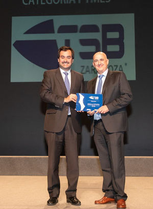 TSB empresa galardonada por el Foro de la Excelencia Empresarial de Aragón