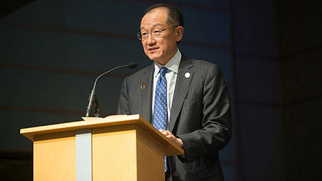Jim Yong Kim, presidente del Grupo Banco Mundial.