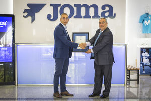 Joma Sport recibe el certificado AENOR de gestión de la calidad ISO 9001