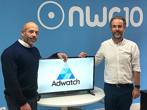 José Luis Casado, CEO Adwatch y José Luis Cáceres CEO nwc10.