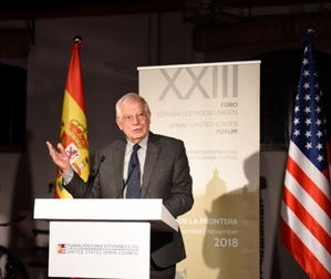Josep Borrell, Ministro de Asuntos Exteriores, Unión Europea y Cooperación.