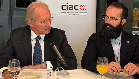 Josep Maria Vall y Josep Nadal, de CIAC.
