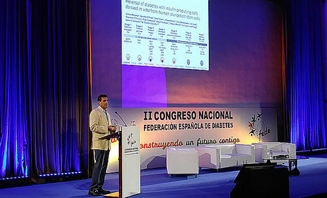 Juan Domínguez-Bendala en el II Congreso FEDE.