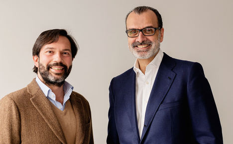 Juan Filiberto Martínez (izda.) y Fernando Castiñeiras, impulsores de la fusión.