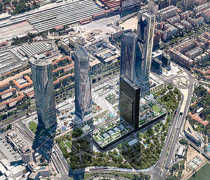 KONE equipará Caleido, la quinta torre del skyline de Madrid