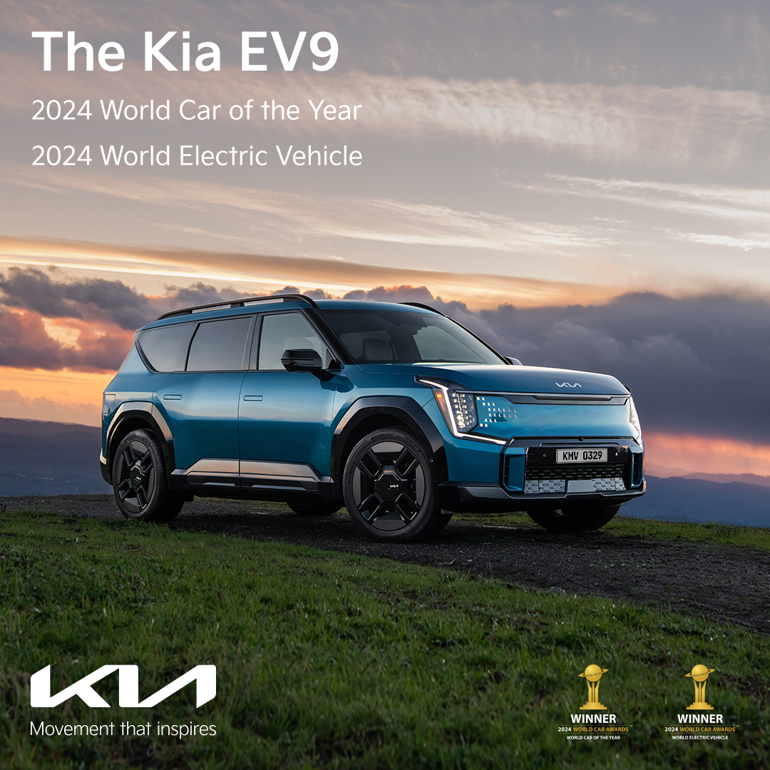 El Kia EV9 consigue una doble victoria en los World Car Awards 2024
 