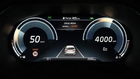 El nuevo crossover Kia XCeed presentará una nueva instrumentación digital