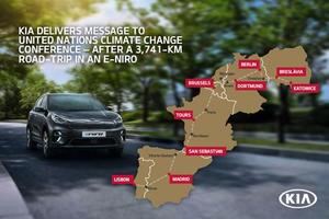 El Kia e-Niro realiza un viaje de 3.741 kms.