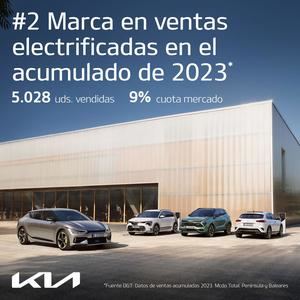 Kia, segunda marca que registra mayores ventas electrificadas en el primer trimestre del año
 
 