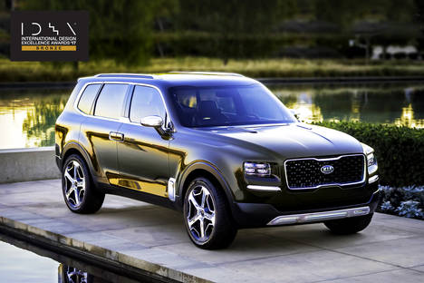 Galardón de diseño para el futurista concept Kia Telluride