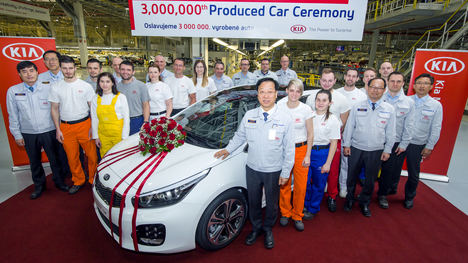 Kia Motors fabrica la unidad tres millones en Europa