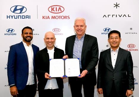 Kia y Hyundai realizan una inversión estratégica en Arrival