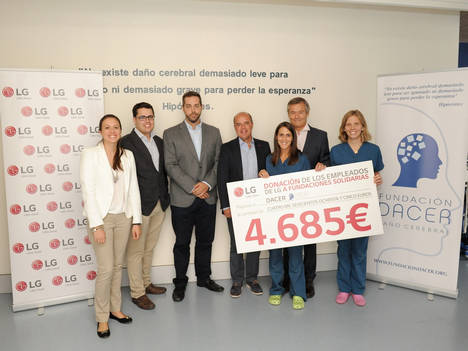 LG, con la Fundación Dacer, en la asistencia a personas con daño cerebral y sus familiares