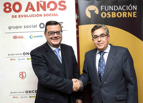 La Fundación Osborne y Fundación ONCE firman un acuerdo de colaboración