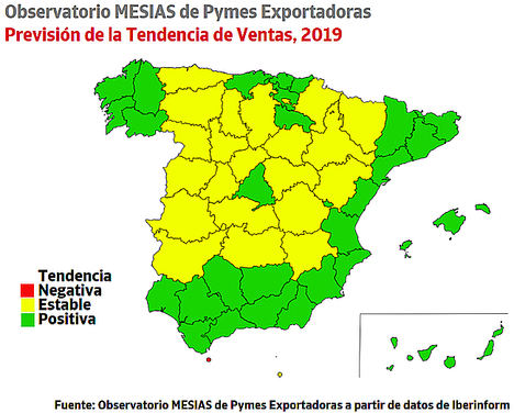 La Rioja y Cantabria lideran el optimismo entre las pymes exportadoras