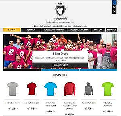 La española Camisetas.info abre mercado en Alemania