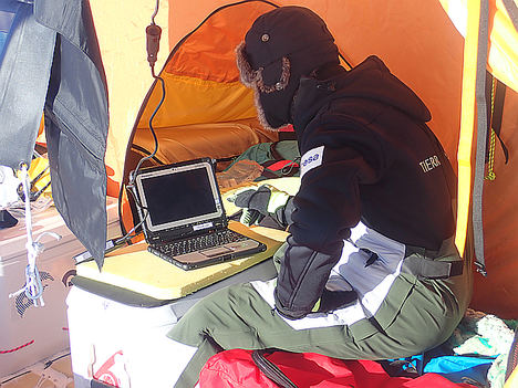La expedición española Trineo de Viento lleva a Panasonic TOUGHBOOK a la Antártida inexplorada
