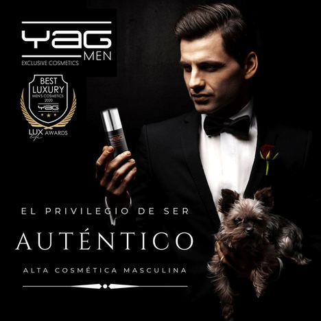 La marca española YAG MEN premiada como mejor cosmética masculina de lujo 2020