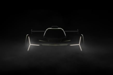El prototipo LMDH de Lamborghini montará un motor híbrido V8 biturbo
 