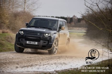 Land Rover Defender “Mejor Coche del Mundo 2021”