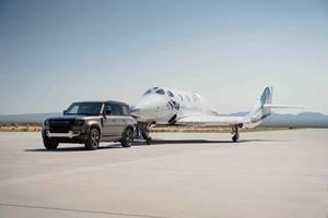 Land Rover apoya a Virgin Galactic en su primer vuelo espacial con pasajeros