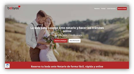 Lanzan Bodayaa, el primer servicio online totalmente especializado en bodas ante notario