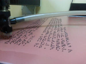 La rotulación en Braille, regulada por ley