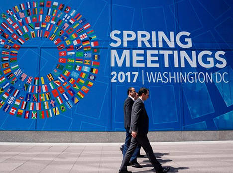 Las reuniones de primavera del FMI y el Banco Mundial se celebraron las semana pasada en Washington.