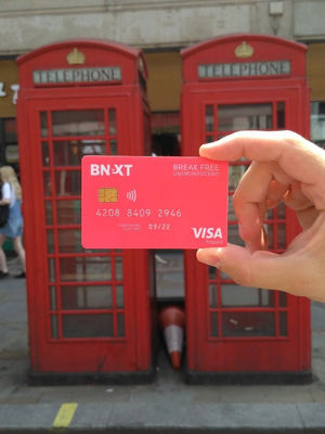 La tarjeta Bnext elimina las comisiones por tipo de cambio