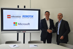 Microsoft y Lego Education ROBOTIX se unen para fomentar la programación, la robótica y habilidades STEM en los colegios en España