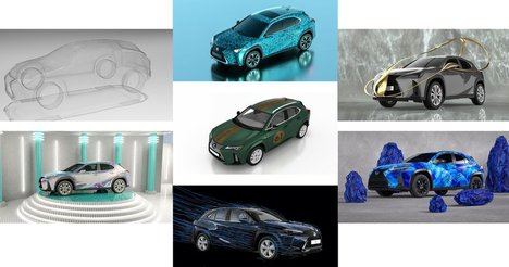 Lexus presenta los 7 proyectos del concurso de diseño Lexus Art Car