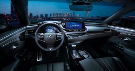 Interior del nuevo Lexus ES 300h