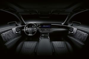 Espectacular interior del nuevo Lexus LS 500h