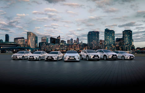 25.000 híbridos de Lexus circulan por España