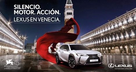 Lexus patrocinador del 75 Festival de cine de Venecia