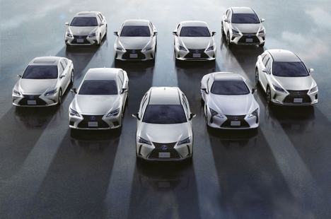 Lexus logra ventas globales de 2 millones de vehículos electrificados