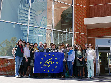 Una delegación del Ministerio de Medio Ambiente de Lituania visita el ITC interesándose por el proyecto LIFE CERSUDS