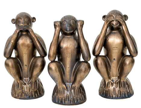 Los 3 monos sabios, ahora en tu casa gracias a Sandra Marcos