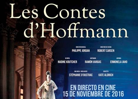 “Los Cuentos de Hoffmann”, de Offenbach, en directo desde la Ópera de París, el próximo 15 de noviembre en cines de España