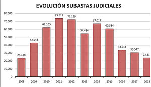 Los economistas recomiendan un mayor uso de la subasta judicial electrónica como vía para la reintegración de activos en el tráfico económico