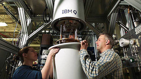 Los ordenadores cuántidos IBM Q necesitan temperaturas cercanas al cero absoluto para funcionar.