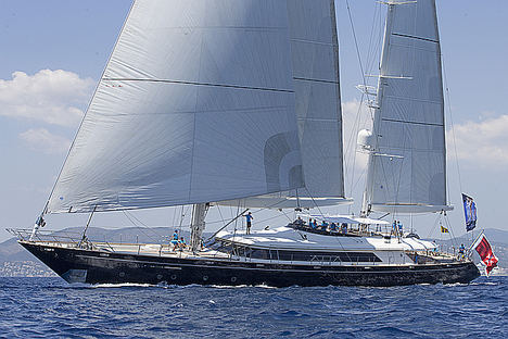 Los yates de vela más grandes y lujosos se hacen a la mar en Palma