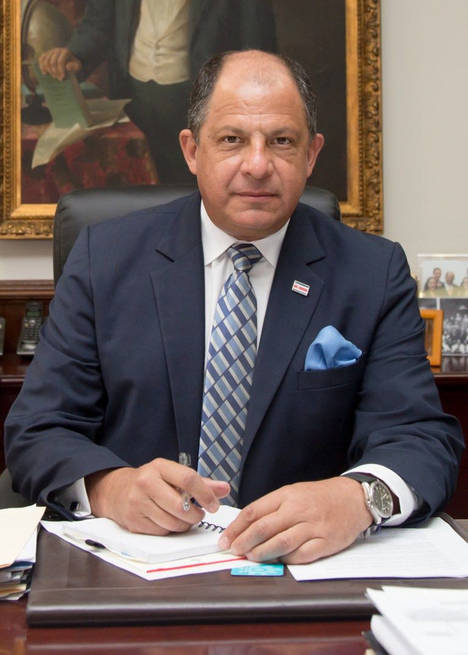 Luis Guillermo Solís, Presidente de Costa Rica.