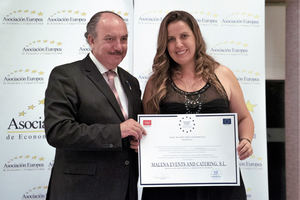 Malena Events & Catering recibe la Medalla Europea al Mérito en el Trabajo otorgada por la AEDEEC