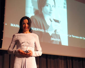 María José Huertas, premio JRE España a la Mejor Trayectoria como Sumiller