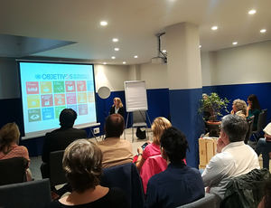 María Cortés Puch (ONU) advierte del “alto precio de la inacción” en sostenibilidad y anima al sector privado a implicarse más en la consecución de los Objetivos Mundiales