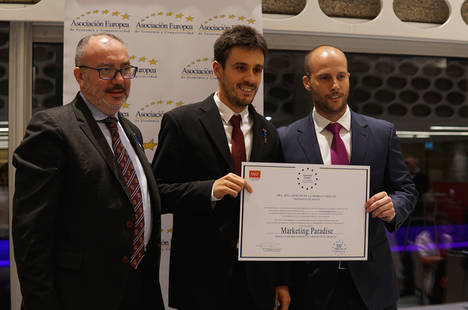 Marketing Paradise recibe la Medalla Europea al Mérito en el Trabajo