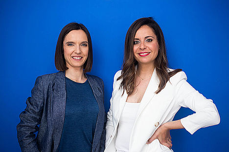 Marta Córcoles y Elena Pérez, cofundadoras de UO.