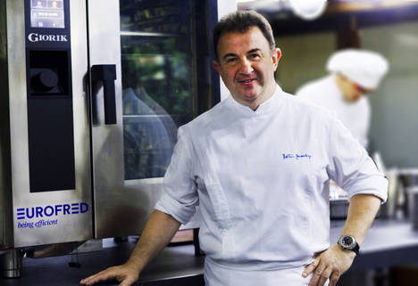 Martín Berasategui incorpora a su cocina la tecnología más avanzada de Giorik de la mano de Eurofred
